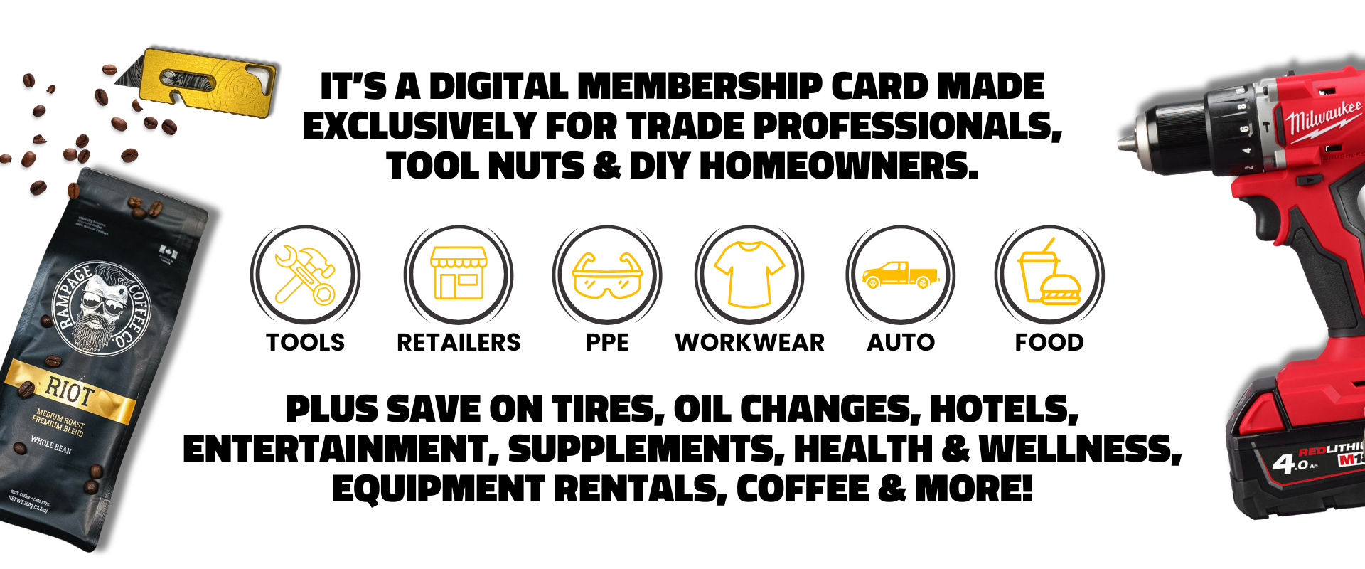 Types of Perks Toolzy Home Page Feature Desktop