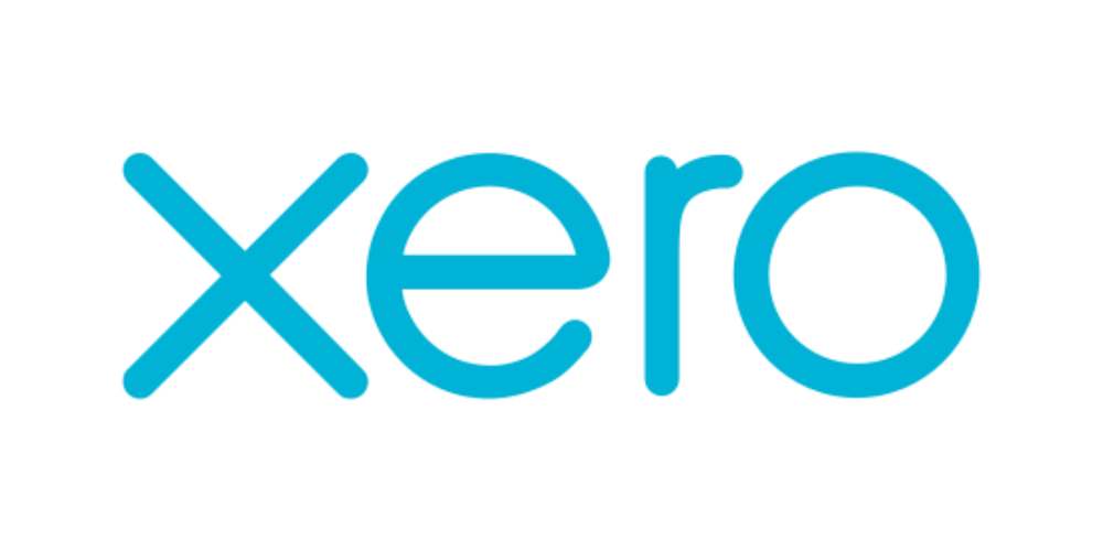 Xero Logo 400 x 200 Amber Black Outline Thin 1